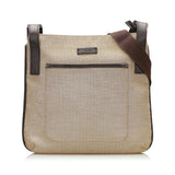 Gucci Canvas Crossbody Bag (35854)
