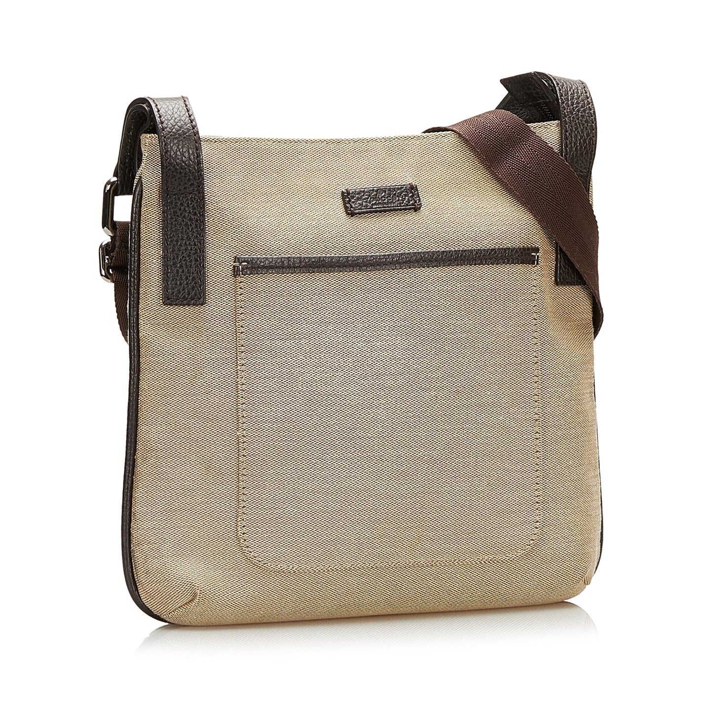 Gucci Canvas Crossbody Bag (35854)