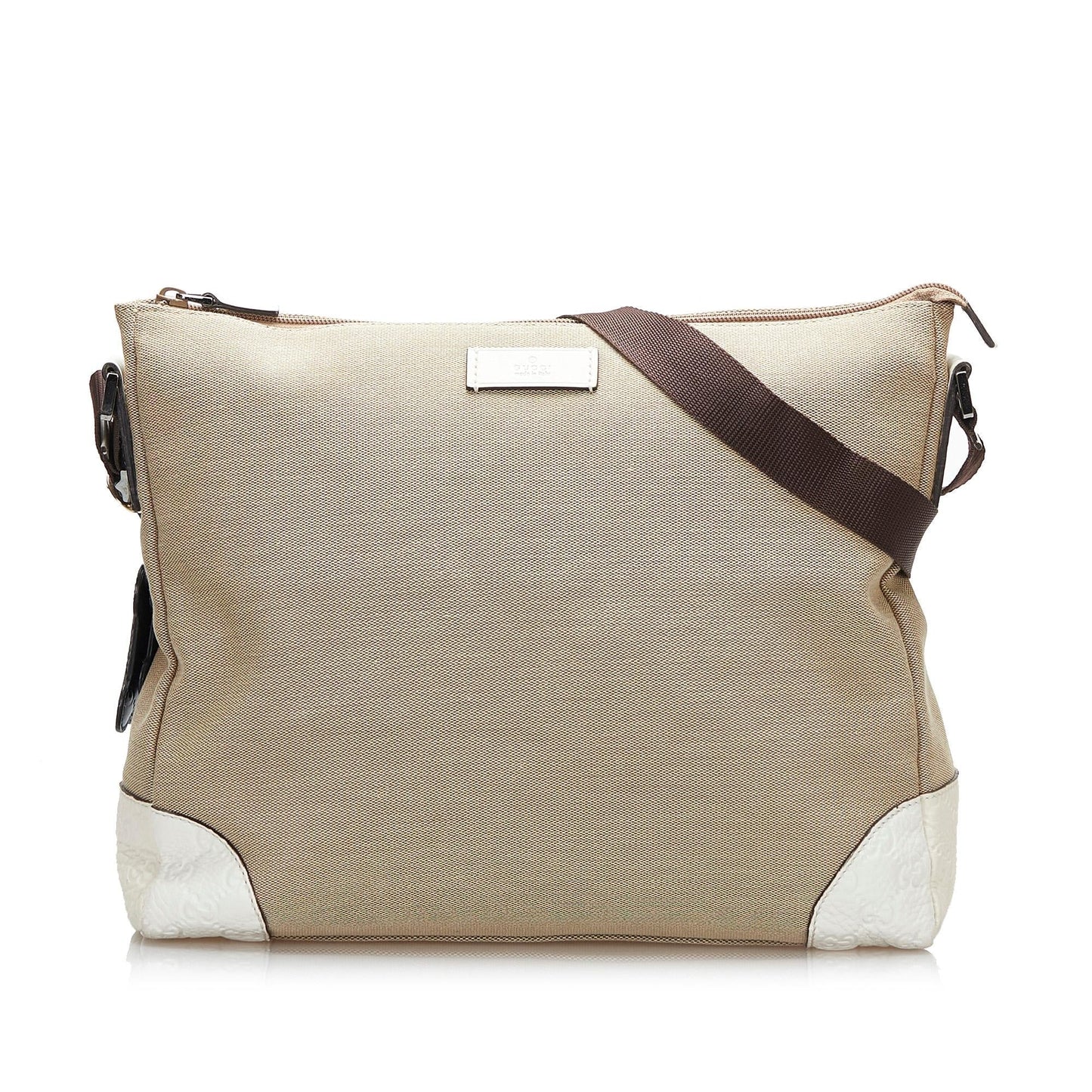 Gucci Canvas Crossbody Bag (LK1XzZ)