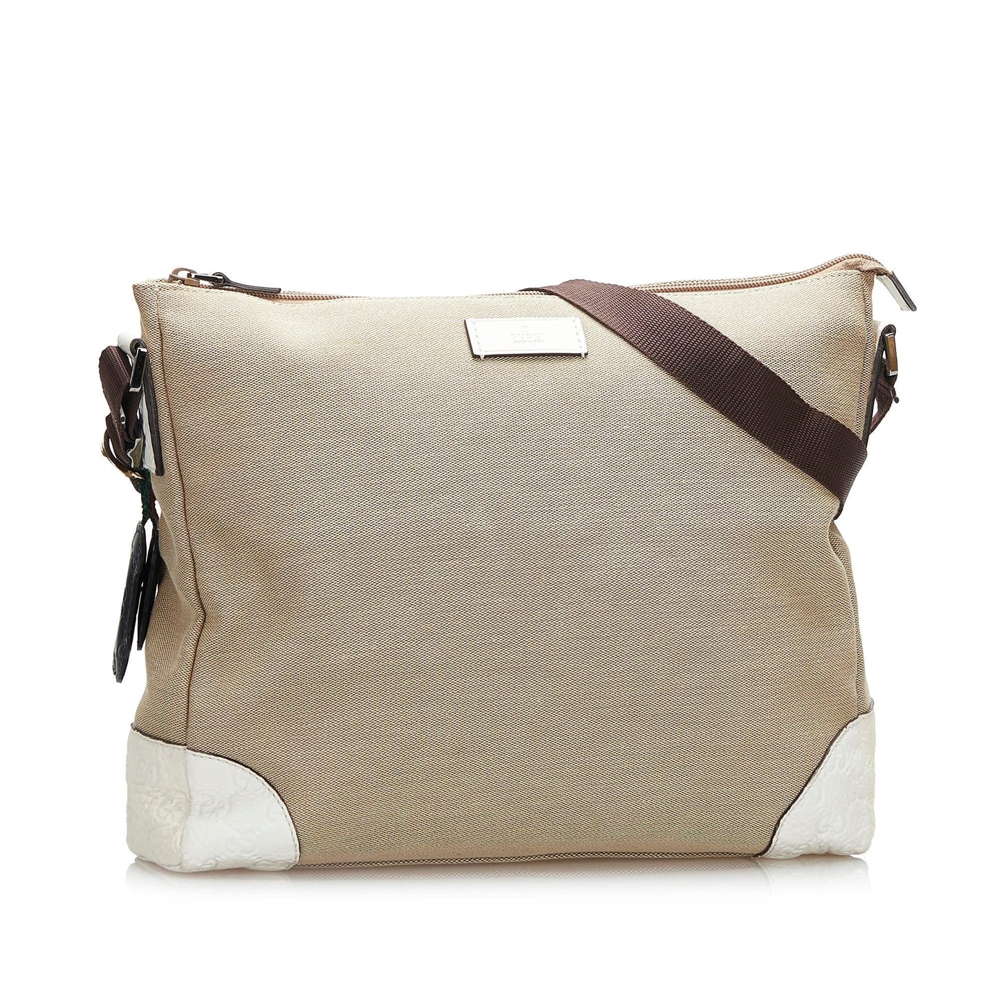 Gucci Canvas Crossbody Bag (LK1XzZ)