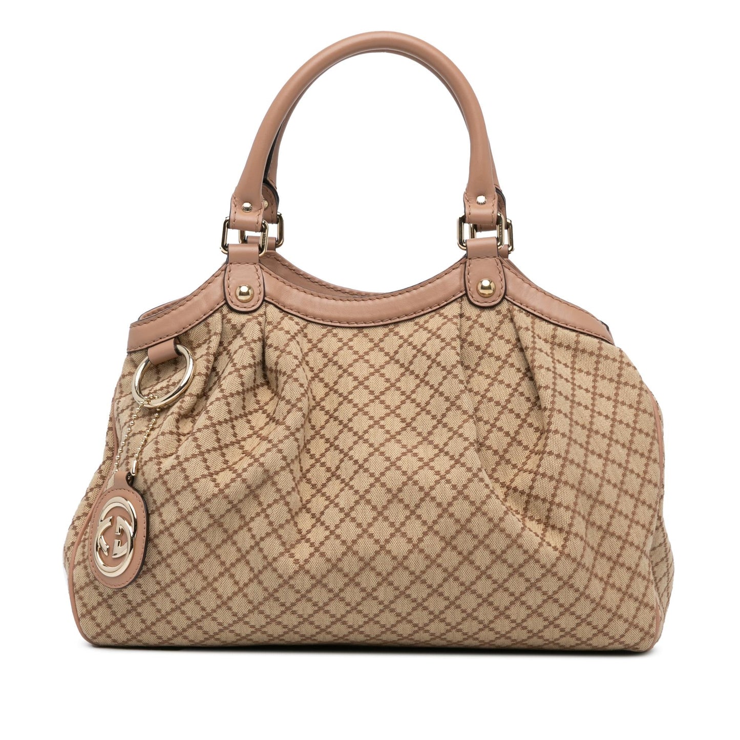 Gucci Canvas Diamante Sukey Tote (ImLLQU)