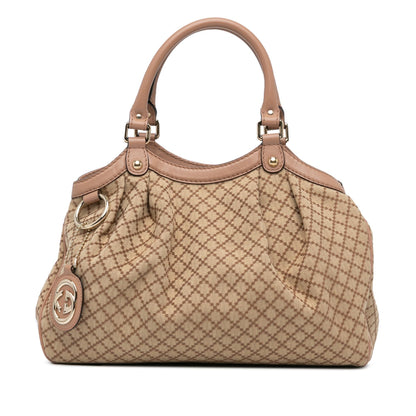 Gucci Canvas Diamante Sukey Tote (ImLLQU)