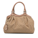 Gucci Canvas Diamante Sukey Tote (ImLLQU)