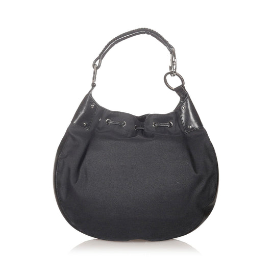 Gucci Canvas Drawstring Hobo Bag (SHG-32127)