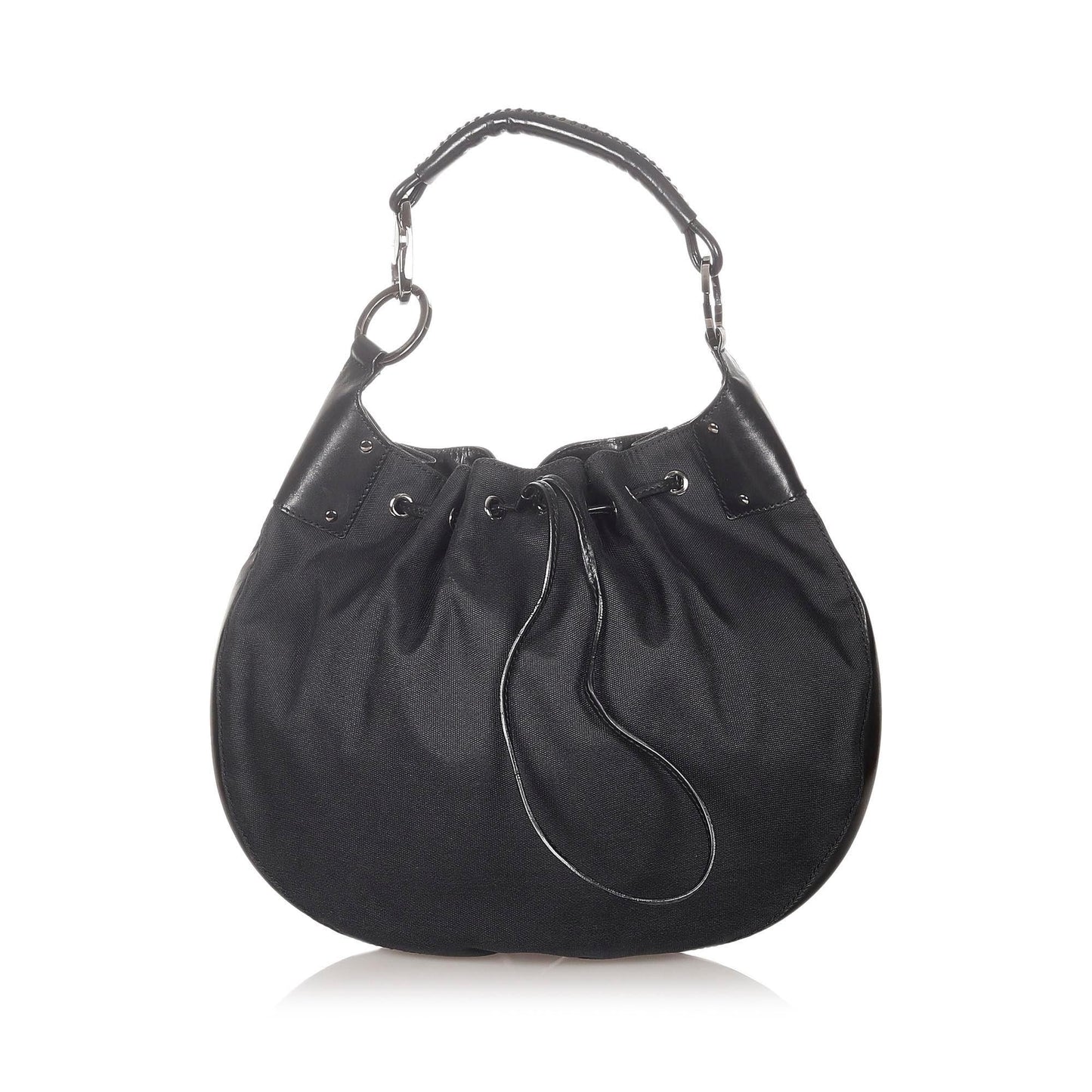 Gucci Canvas Drawstring Hobo Bag (32127)