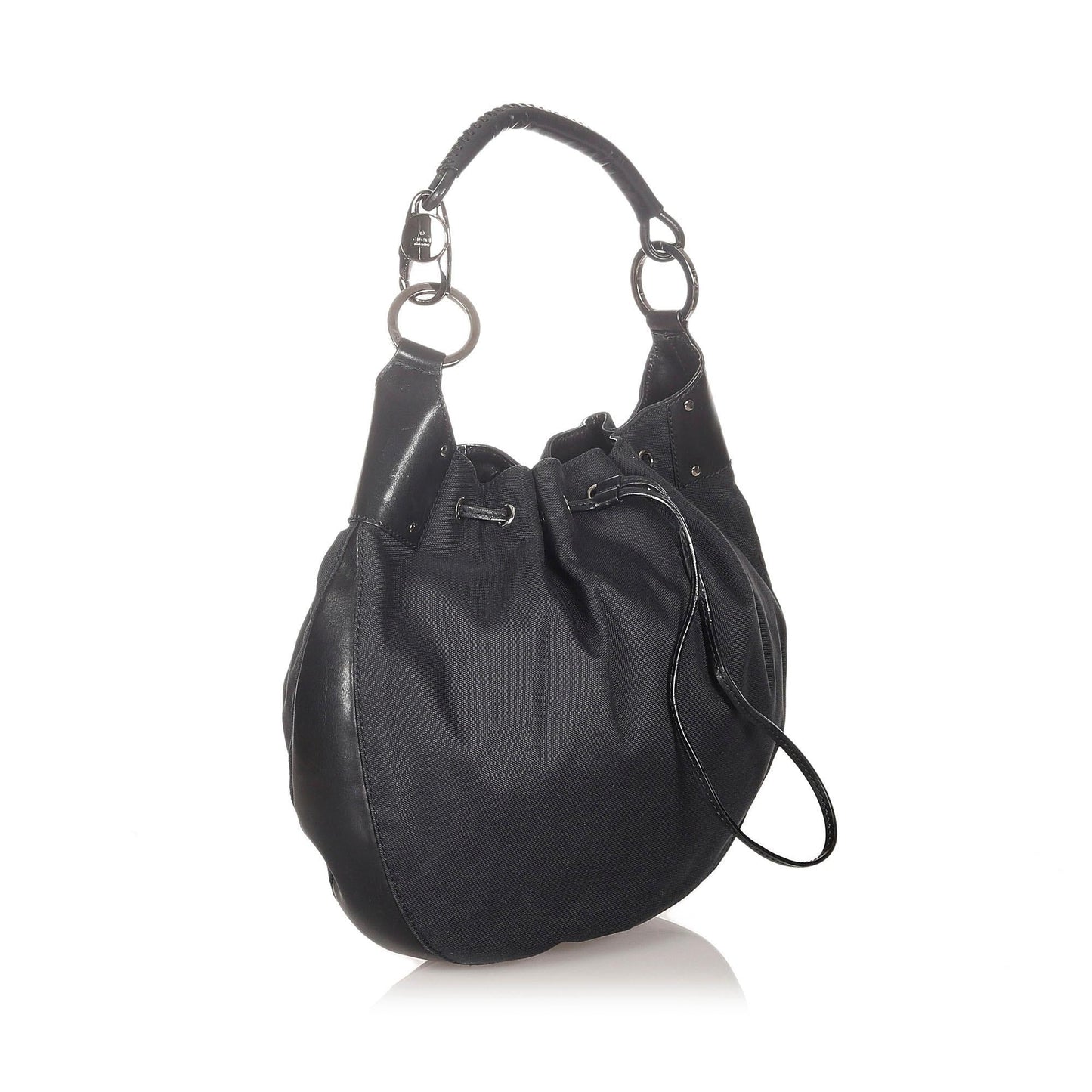 Gucci Canvas Drawstring Hobo Bag (32127)
