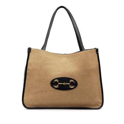 Gucci Canvas Horsebit 1955 Tote (peYYpF)
