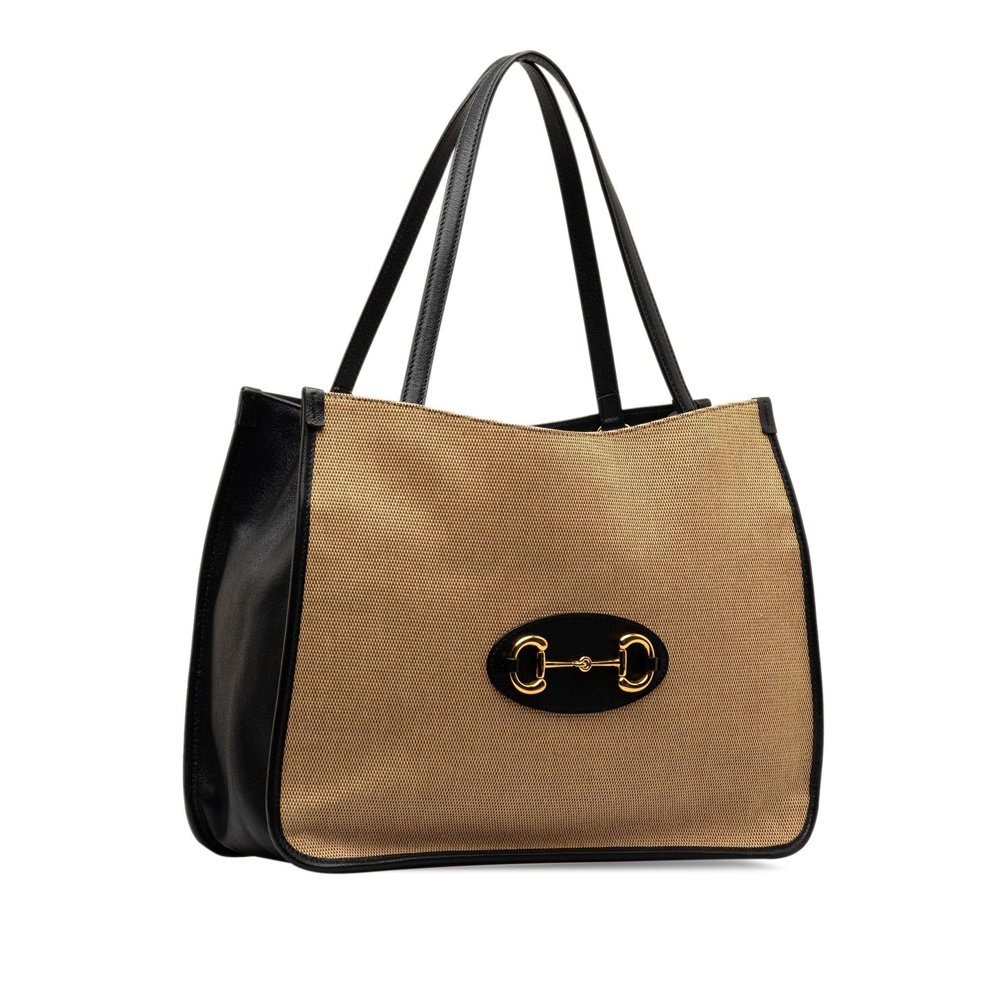 Gucci Canvas Horsebit 1955 Tote (IAl4s9)