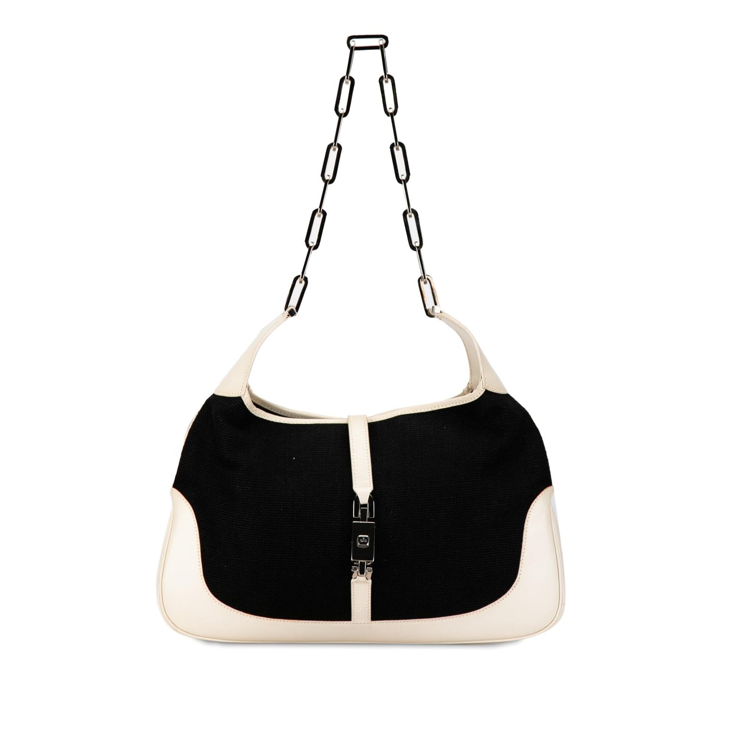 Gucci Canvas Jackie Chain Shoulder Bag (MLndgI)