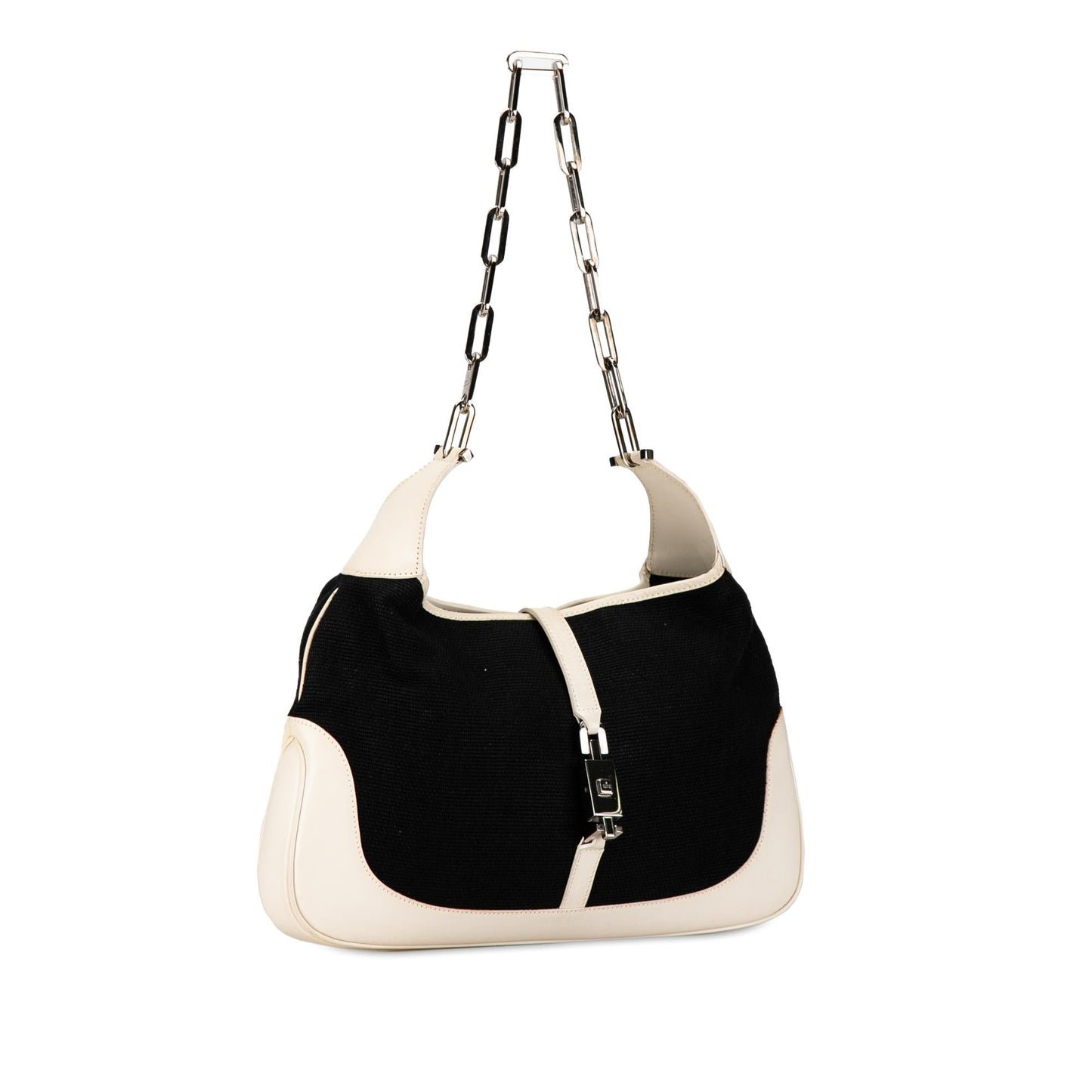 Gucci Canvas Jackie Chain Shoulder Bag (MLndgI)