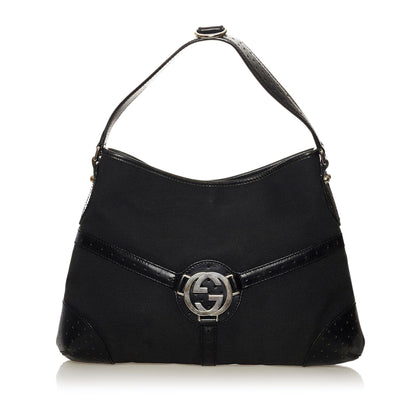 Gucci Canvas Reins Shoulder Bag (33126)
