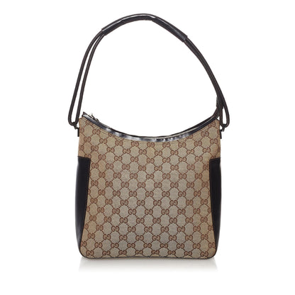 Gucci Canvas Shoulder Bag (32444)