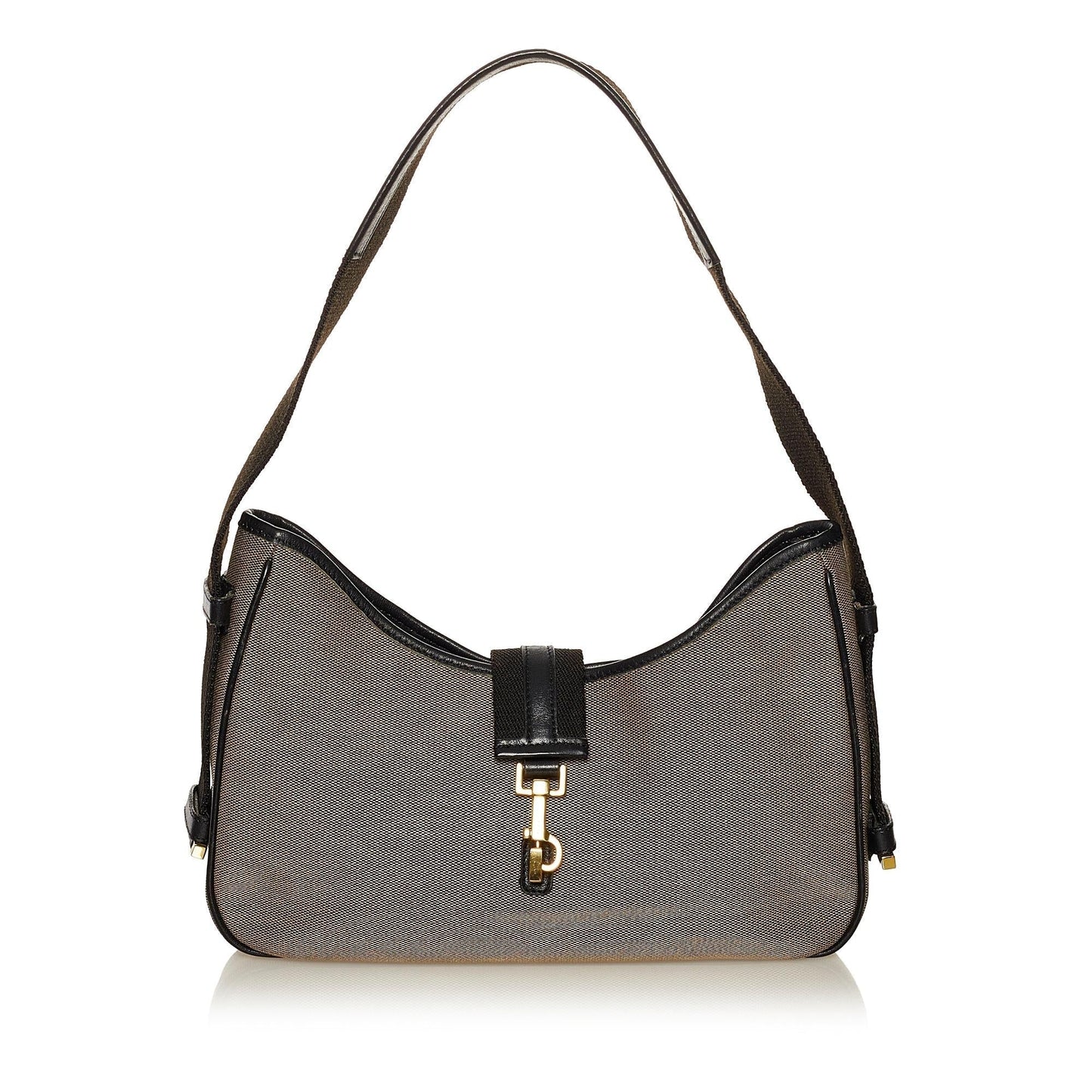 Gucci Canvas Shoulder Bag (35818)