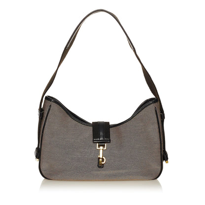 Gucci Canvas Shoulder Bag (35818)