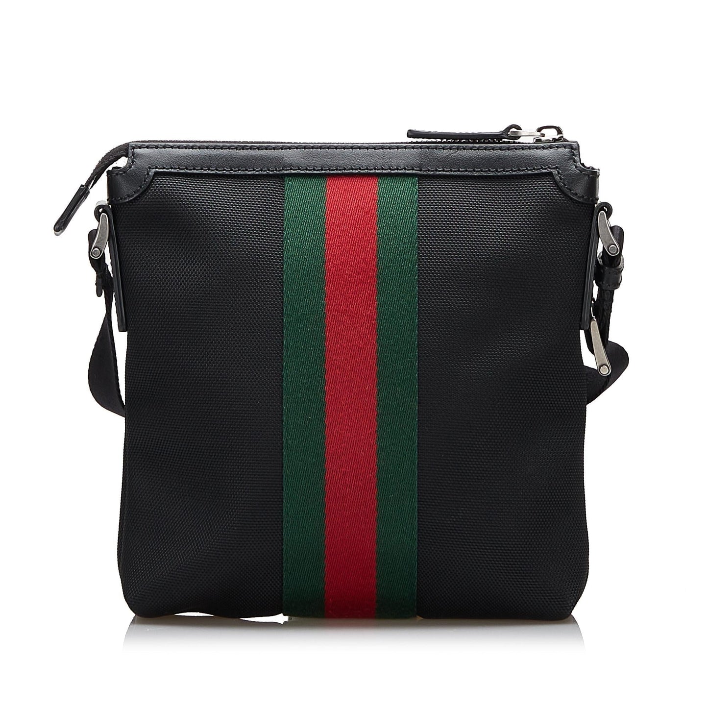 Gucci Canvas Web Crossbody (Nb8UGY)