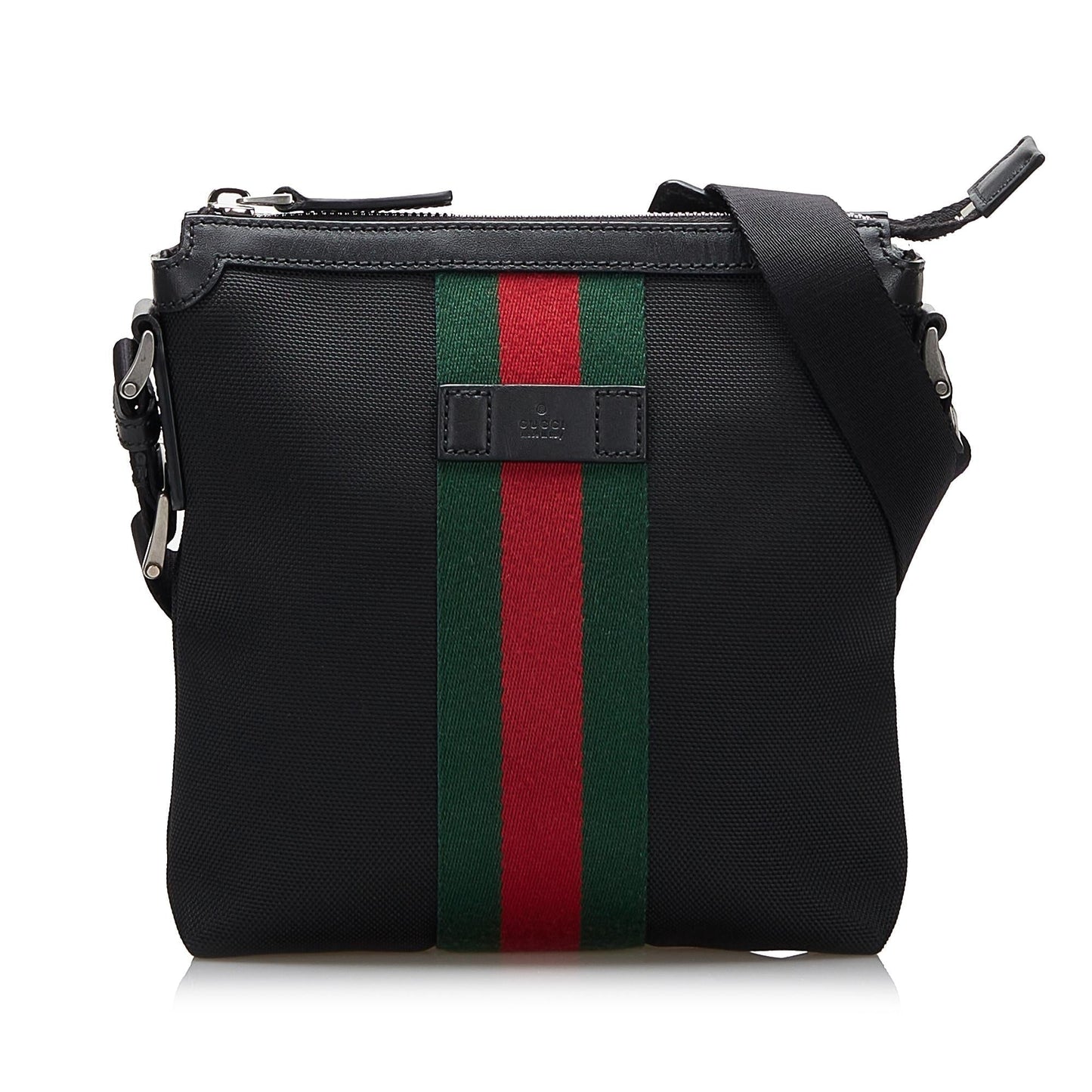 Gucci Canvas Web Crossbody (Nb8UGY)