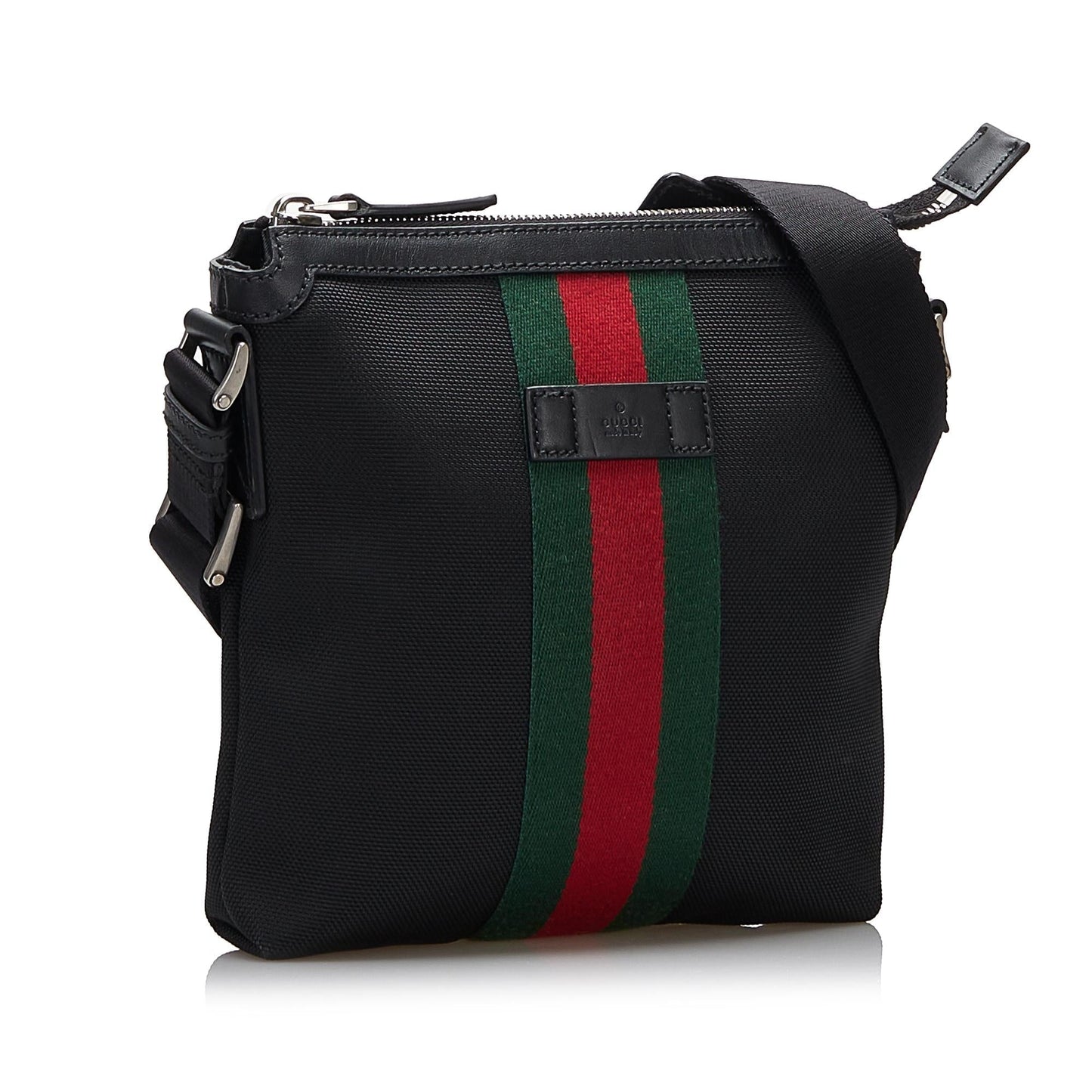 Gucci Canvas Web Crossbody (Nb8UGY)