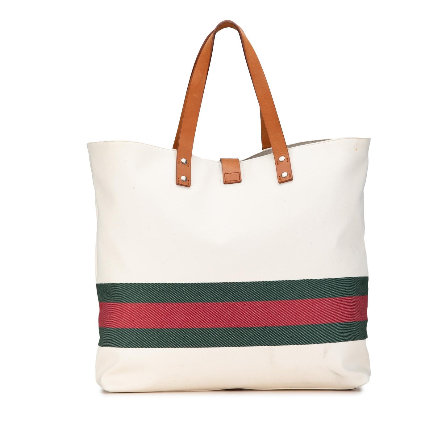 Gucci Canvas Web Tote (Wgx5wH)