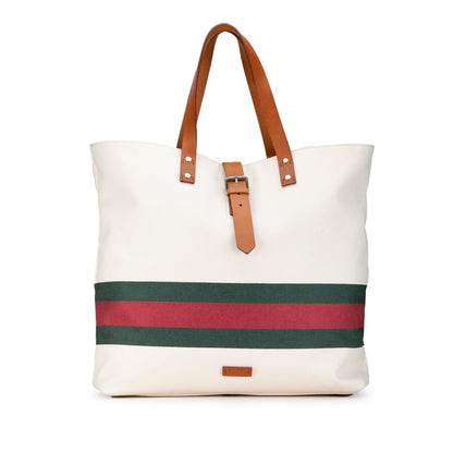 Gucci Canvas Web Tote (Wgx5wH)