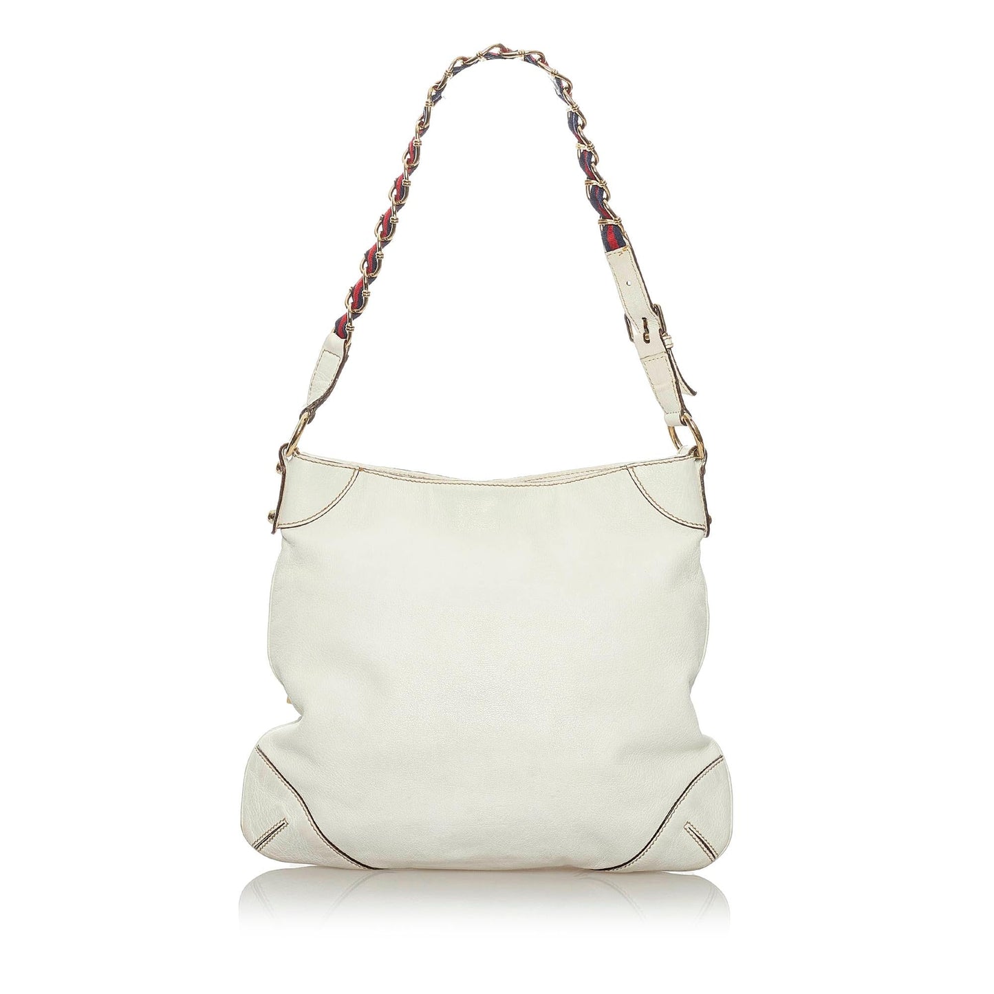 Gucci Capri Ranch Kid Leather Hobo Bag (37210)