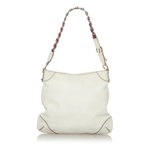 Gucci Capri Ranch Kid Leather Hobo Bag (37210)