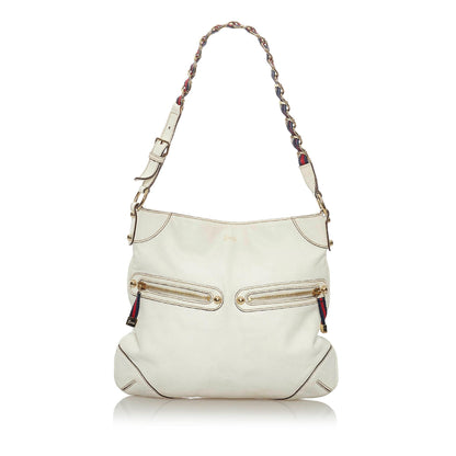 Gucci Capri Ranch Kid Leather Hobo Bag (37210)