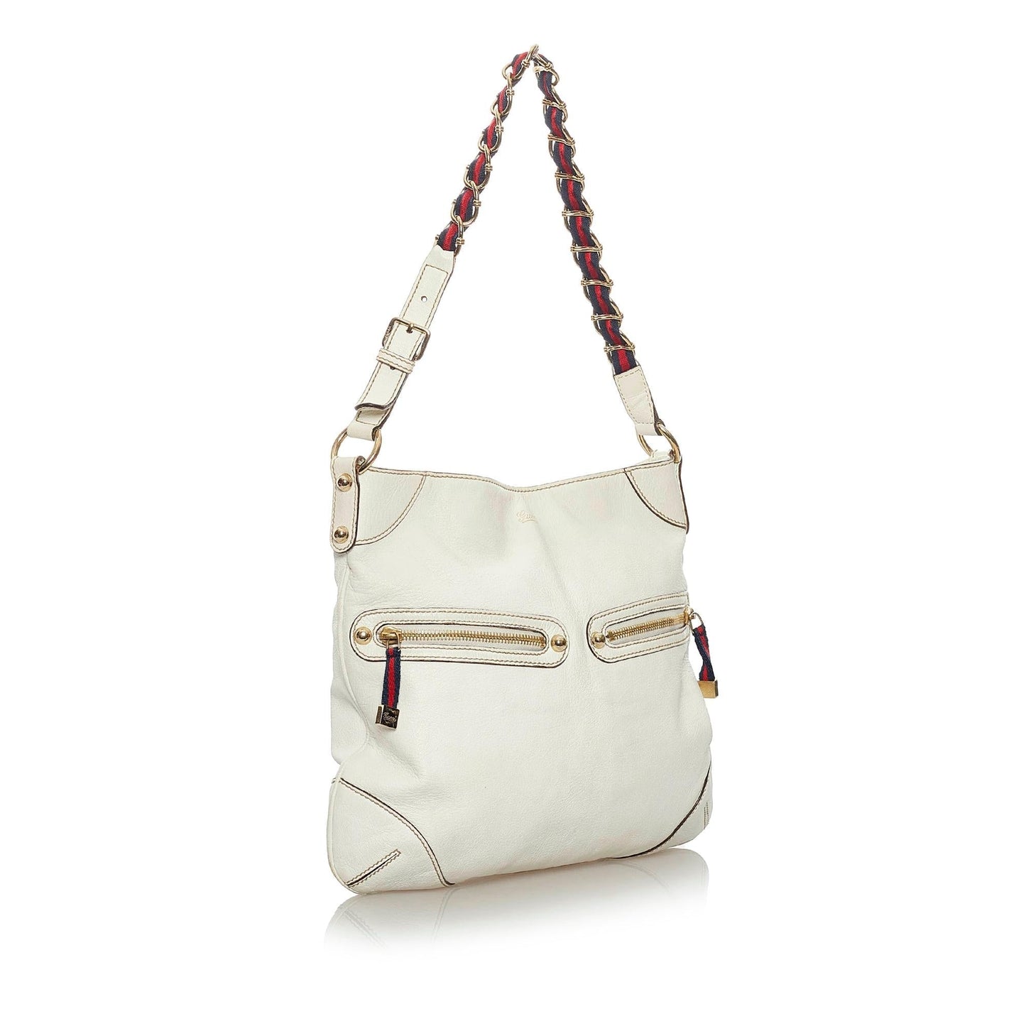 Gucci Capri Ranch Kid Leather Hobo Bag (37210)