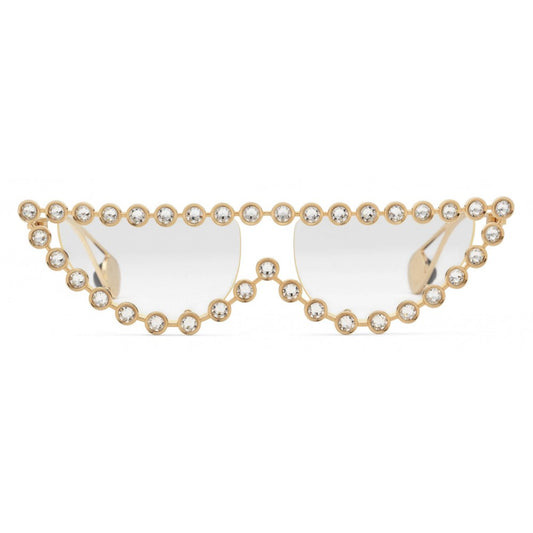 GUCCI Cat Eye Sunglasses With Crystals