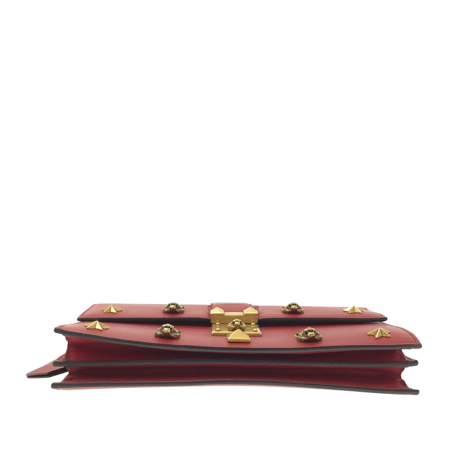 Gucci Cat Lock Top Handle Bag (63ClSj)