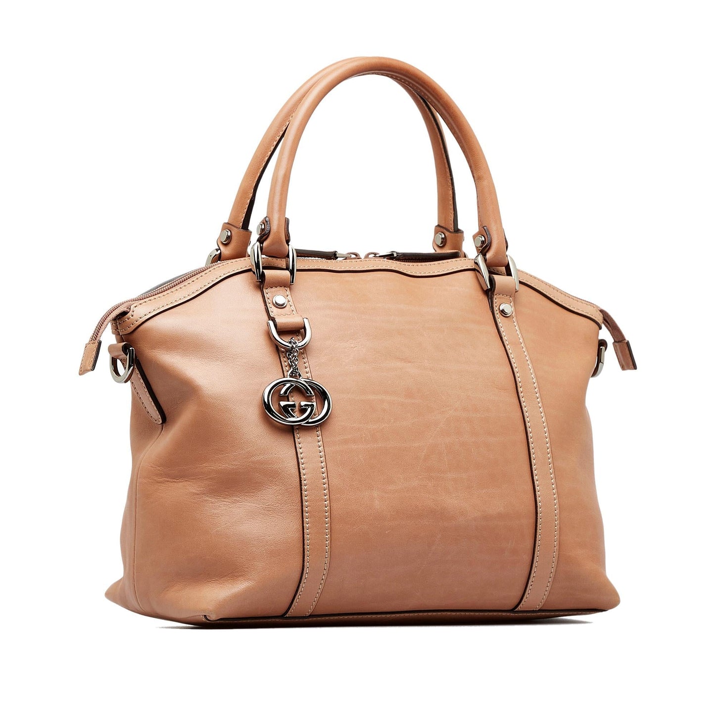 Gucci Convertible GG Charm Dome Satchel (dxPpi8)