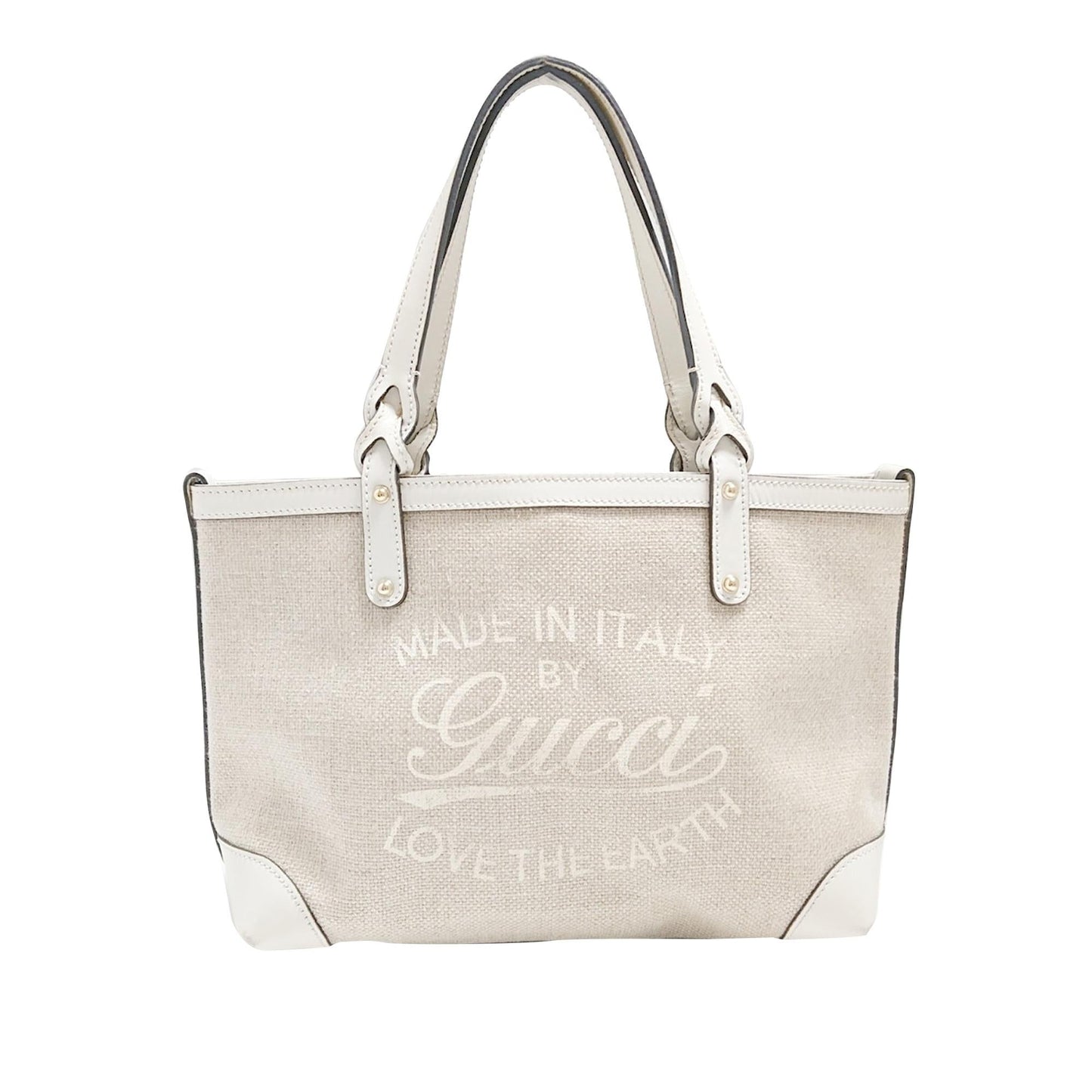 Gucci Craft Canvas Tote Bag (32117)