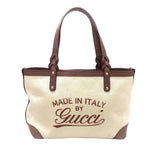 Gucci Craft Canvas Tote Bag (33677)