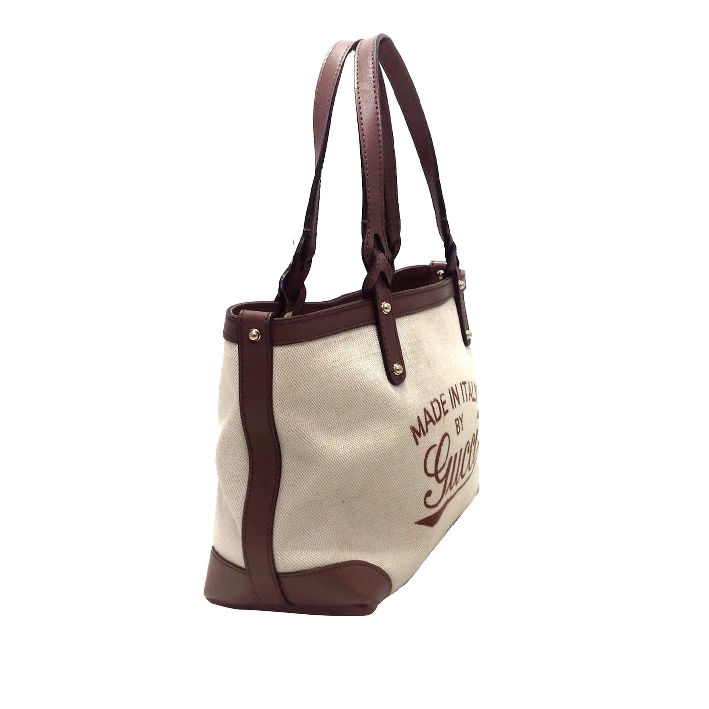 Gucci Craft Canvas Tote Bag (33677)