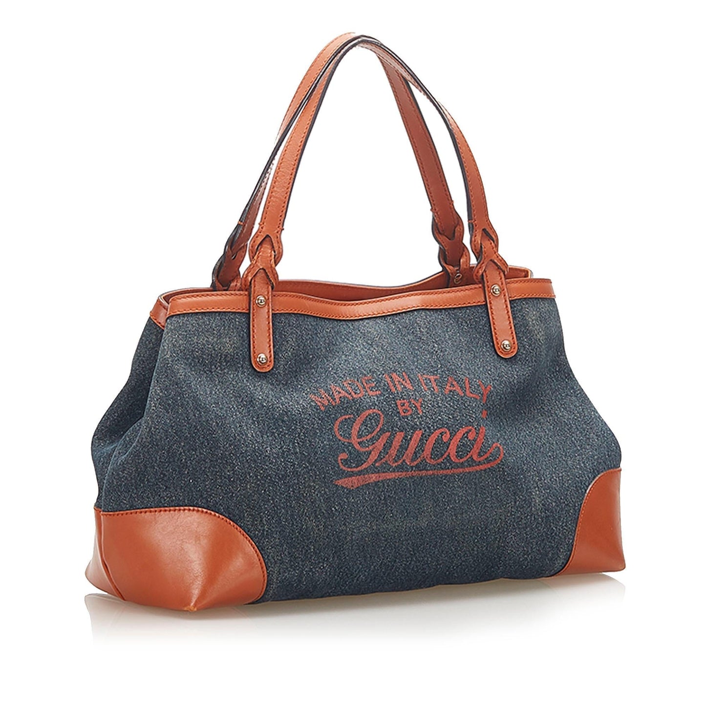 Gucci Craft Denim Tote Bag (22337)