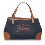Gucci Craft Denim Tote Bag (SHG-31576)
