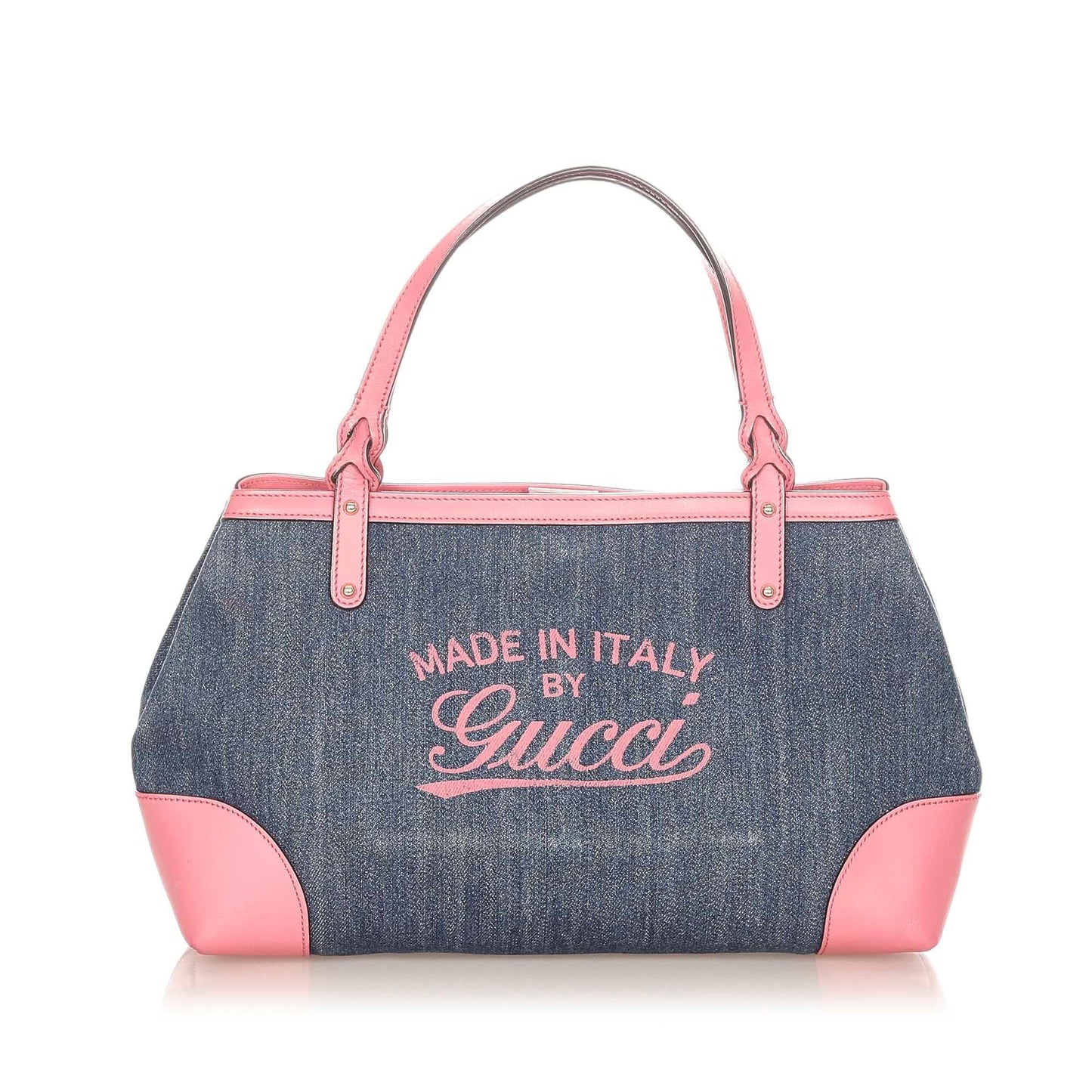 Gucci Craft Denim Tote Bag (31656)