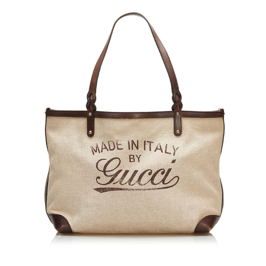 Gucci Craft Logo Tote Bag (35726)