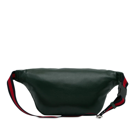 Gucci Crystal Embellished Web Belt Bag (xRoD5p)
