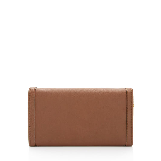 Gucci Leather Bamboo Diana Chain Wallet (SHF-bkBLXN)