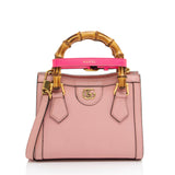 Gucci Cuir Leather Bamboo Diana Mini Tote (SHF-kfEnLc)
