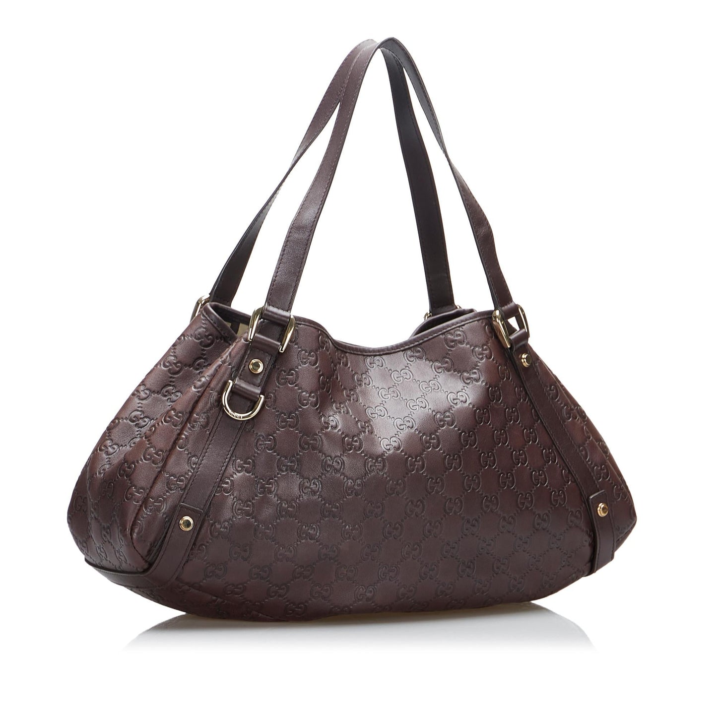 Gucci D-Ring Guccissima Pelham Shoulder Bag (Ff7VBK)