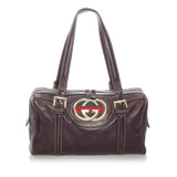 Gucci Dialux Britt Boston Bag (SHG-31068)