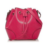 Gucci Diamante Bright Leather Bucket Bag (SHG-29104)