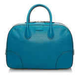 Gucci Diamante Bright Leather Satchel (34238)