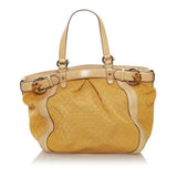 Gucci Diamante Canvas Handbag (34439)