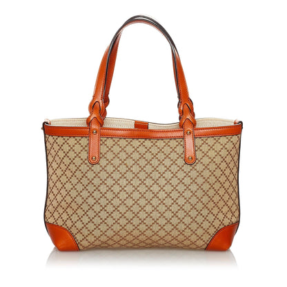 Gucci Diamante Craft Canvas Tote Bag (u15SMV)
