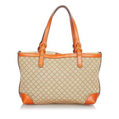 Gucci Diamante Craft Canvas Tote Bag (6RuQKX)