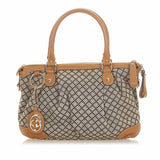 Gucci Diamante Sukey Canvas Satchel (iZTtvz)