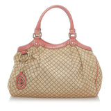 Gucci Diamante Sukey Canvas Tote Bag (32216)