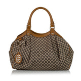 Gucci Diamante Sukey Canvas Tote Bag (33345)
